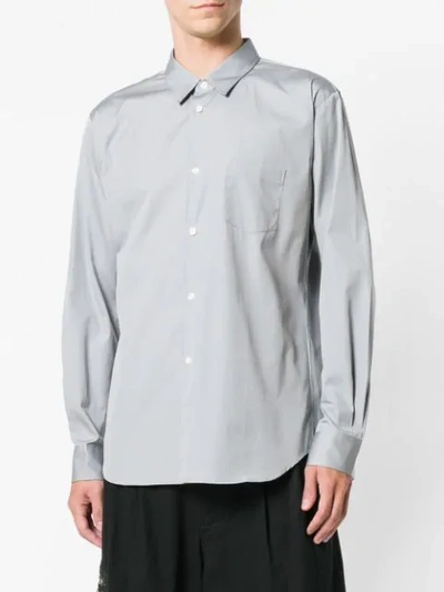 Shop Comme Des Garçons Shirt Boys Shirt In Grey