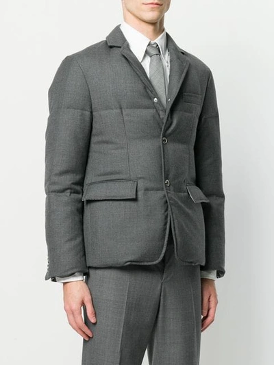 Shop Thom Browne Center In Grey