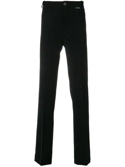 BALENCIAGA FITTED TROUSERS - 黑色