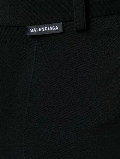 Shop Balenciaga Schmale Jogginghose In Black