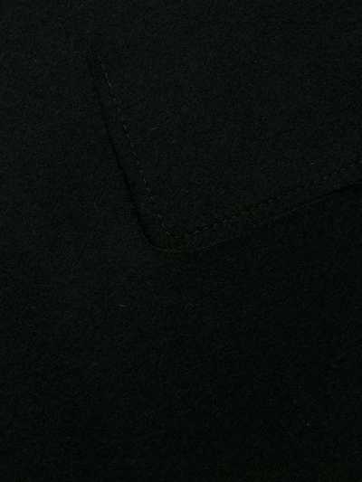 Shop Maison Margiela Cut-out Detail Blazer In Black