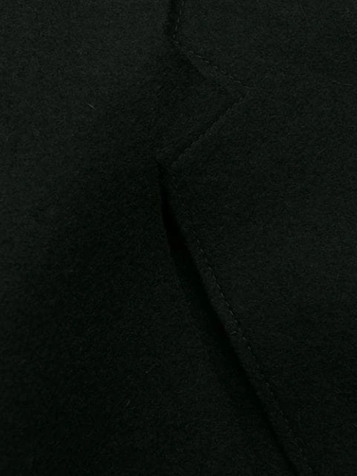 Shop Maison Margiela Cut-out Detail Blazer In Black