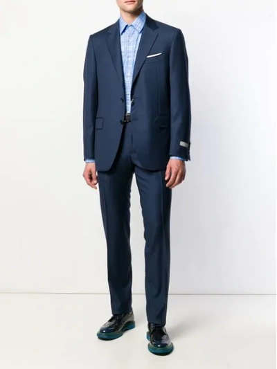 Canali Venezia Suit In Blue