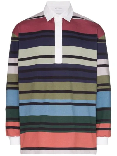 JW ANDERSON STRIPED RUGBY POLO SHIRT - 多色