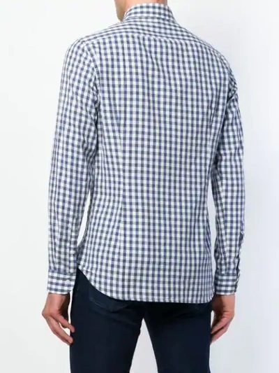 AL DUCA D’AOSTA 1902 CHECKED SHIRT - 蓝色