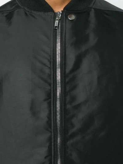 Shop Rick Owens Oversized Padded Jacket In 09 Black