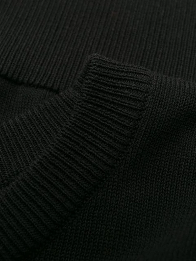 Shop Givenchy Lion Knit Jumper In Black