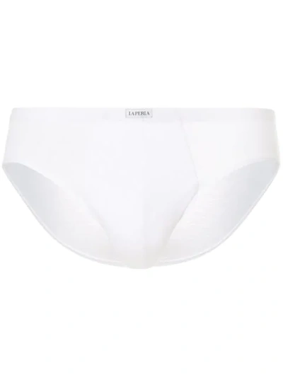 Shop La Perla Lp Skin Briefs In 0001