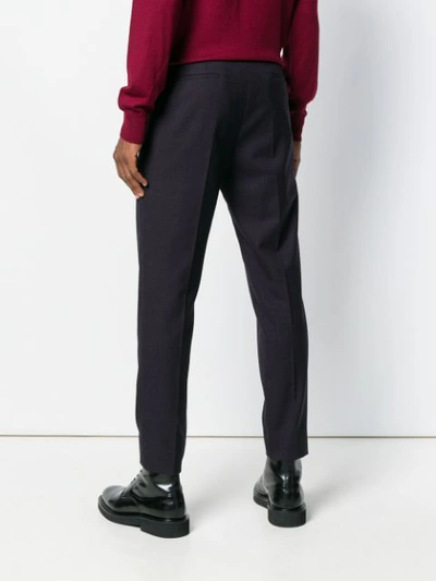 Shop Dolce & Gabbana Tailored Slim-fit Trousers In Blue
