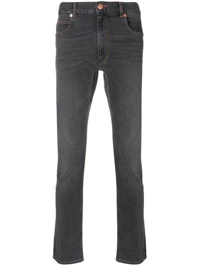 Shop Isabel Marant Slim Fit Jeans In Black