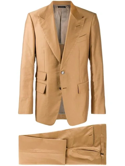 Shop Tom Ford Two-piece Suit In Neutrals