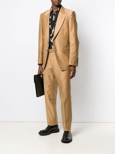 Shop Tom Ford Two-piece Suit In Neutrals