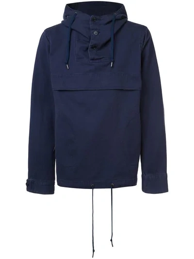321 Layered Hoodie Jacket In Blue