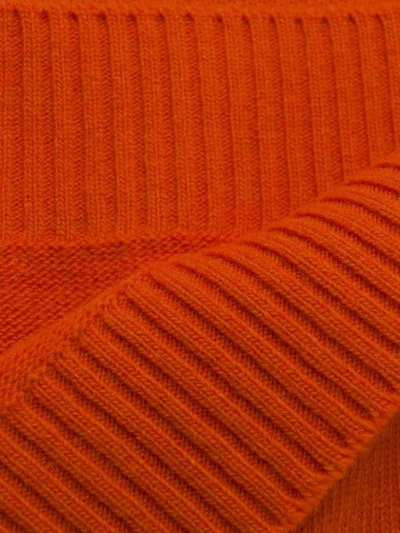 Shop Stone Island Logo Long-sleeve Sweater In V0032