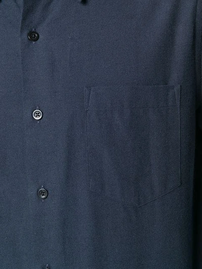 Shop Ami Alexandre Mattiussi Chest Pocket Shirt In Blue