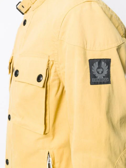 Belstaff Rain Jacket In Yellow | ModeSens