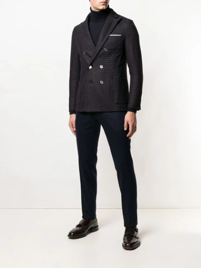 Shop Al Duca D'aosta Classic Tailored Jacket In Black
