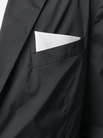 Shop Neil Barrett Single Button Blazer In Black