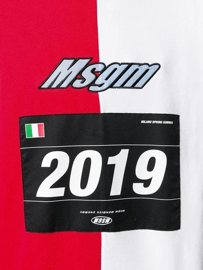 Shop Msgm 2019 Sweatshirt In Red