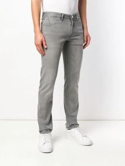 Shop Pt05 Straight Leg Jeans In Grey