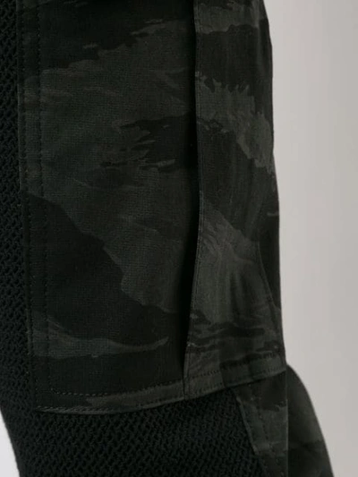 Shop Siberia Hills Tiger Camo Trousers In Grey/black