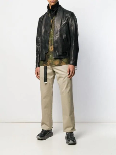 Shop Off-white Arrows Print Jacket In Black