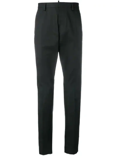 Shop Dsquared2 Hockney Skinny Trousers In Black