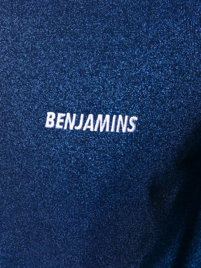 Shop Les Benjamins Tifloc Jacket - Blue
