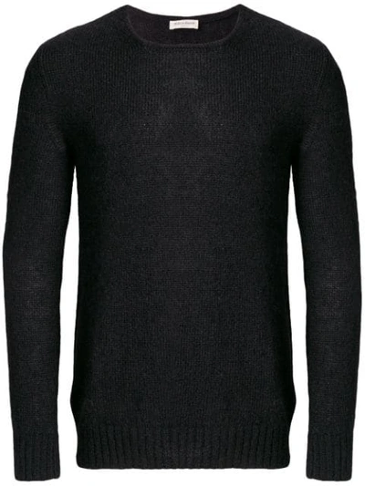 Shop Al Duca D'aosta Crew Neck Sweater In Black