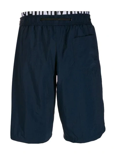 Shop Moschino Shorts Mit Kordelzug In 290 Blue