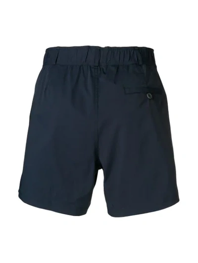 Shop Brunello Cucinelli Badeshorts Mit Geradem Bein - Blau In Blue