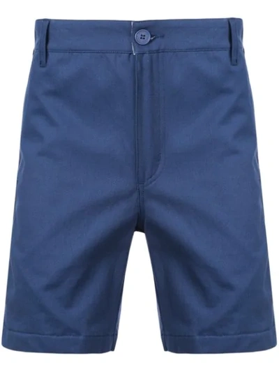 Shop Dickies Construct Slim-fit Bermuda Shorts In Blue