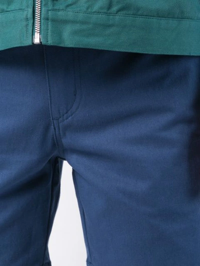 Shop Dickies Construct Slim-fit Bermuda Shorts In Blue