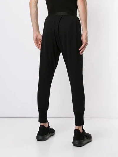 Shop Niløs Fitted Track Pants In Black