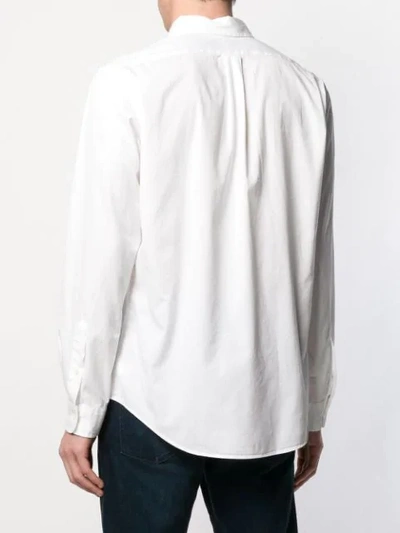 Shop Ralph Lauren Embroidered Pony Shirt In 010 White