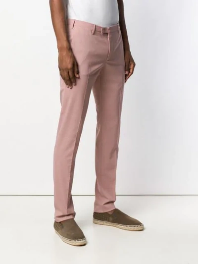 Shop Pt01 Skinny Fit Trousers In Pink