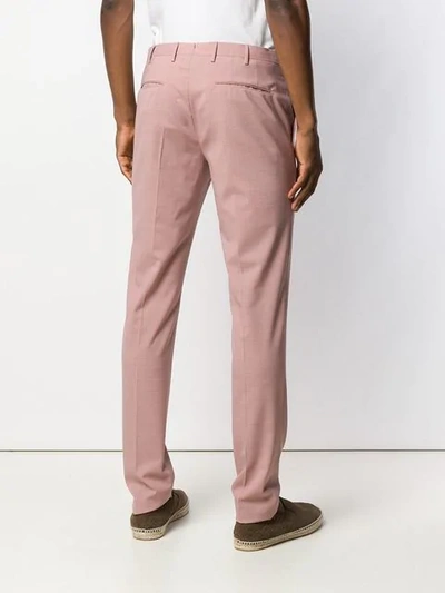 Shop Pt01 Skinny Fit Trousers In Pink