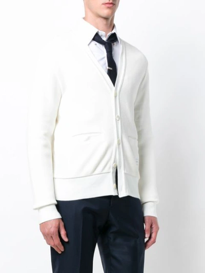 Shop Thom Browne 4 In White