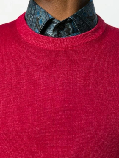 Shop Etro Nuvola Jumper In 600 Red