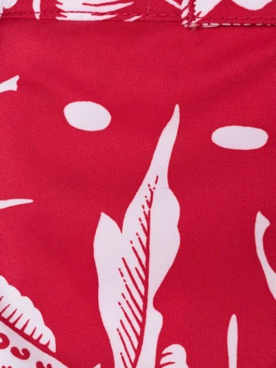 Shop Polo Ralph Lauren Printed Swim Shorts In 001 Red