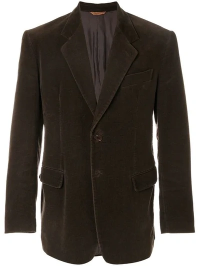 Pre-owned Romeo Gigli Vintage Classic Blazer In Brown