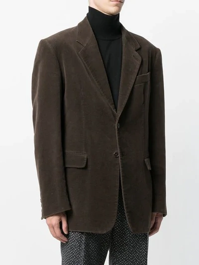 Pre-owned Romeo Gigli Vintage Classic Blazer In Brown