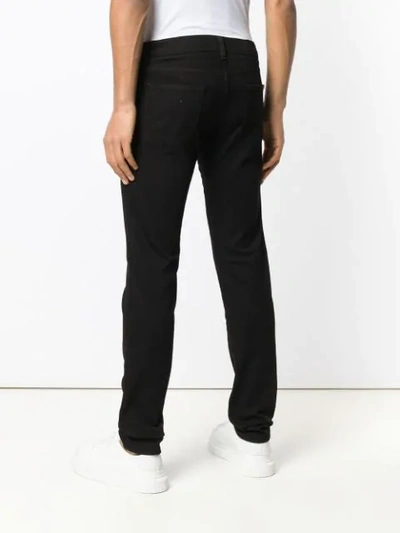 Shop Dolce & Gabbana Classic Slim-fit Jeans In Black