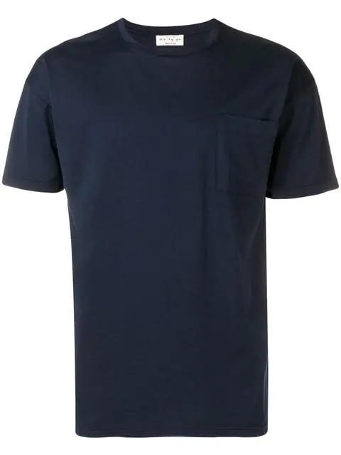 Ma'Ry'Ya Front Pocket T In Blue | ModeSens