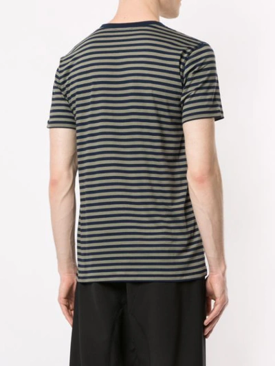 Shop Norse Projects Striped T In Grey