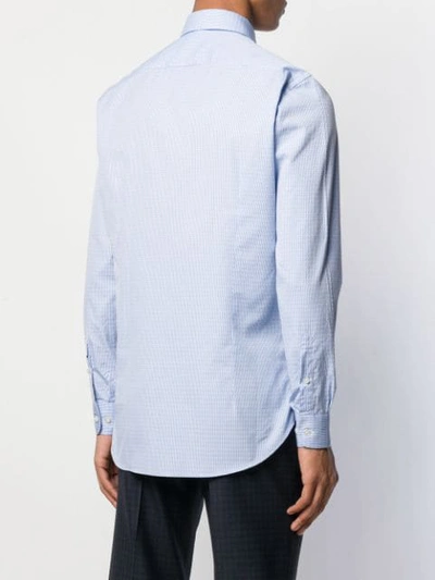 Shop Etro Long Sleeve Shirt - Blue