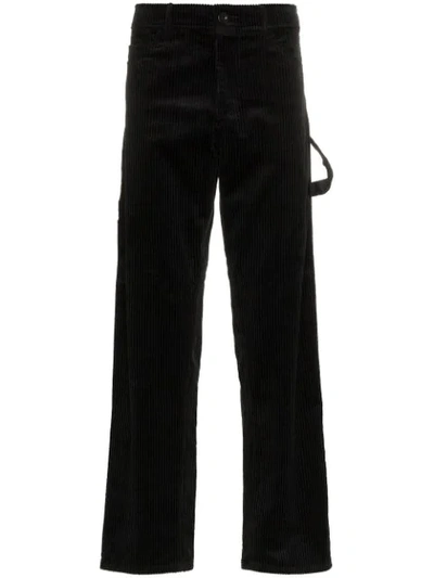 Shop Ashley Williams Corduroy Work Trousers In Black