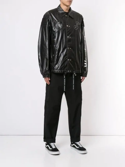 Shop Takahiromiyashita The Soloist Wonder Boy Bomber Jacket In Black