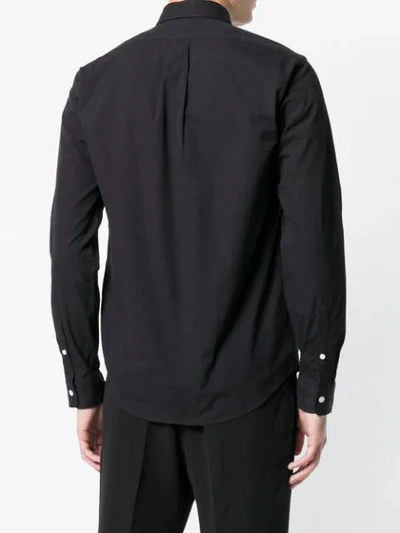 Shop Kenzo Tiger Patch Shirt In Black