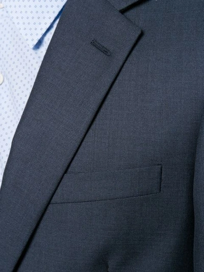 Shop Prada Tailored Two Piece Suit In Blue